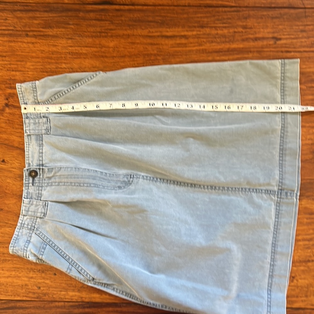 LLBean women’s denim cotton skirt, size 8 - Picture 4 of 5